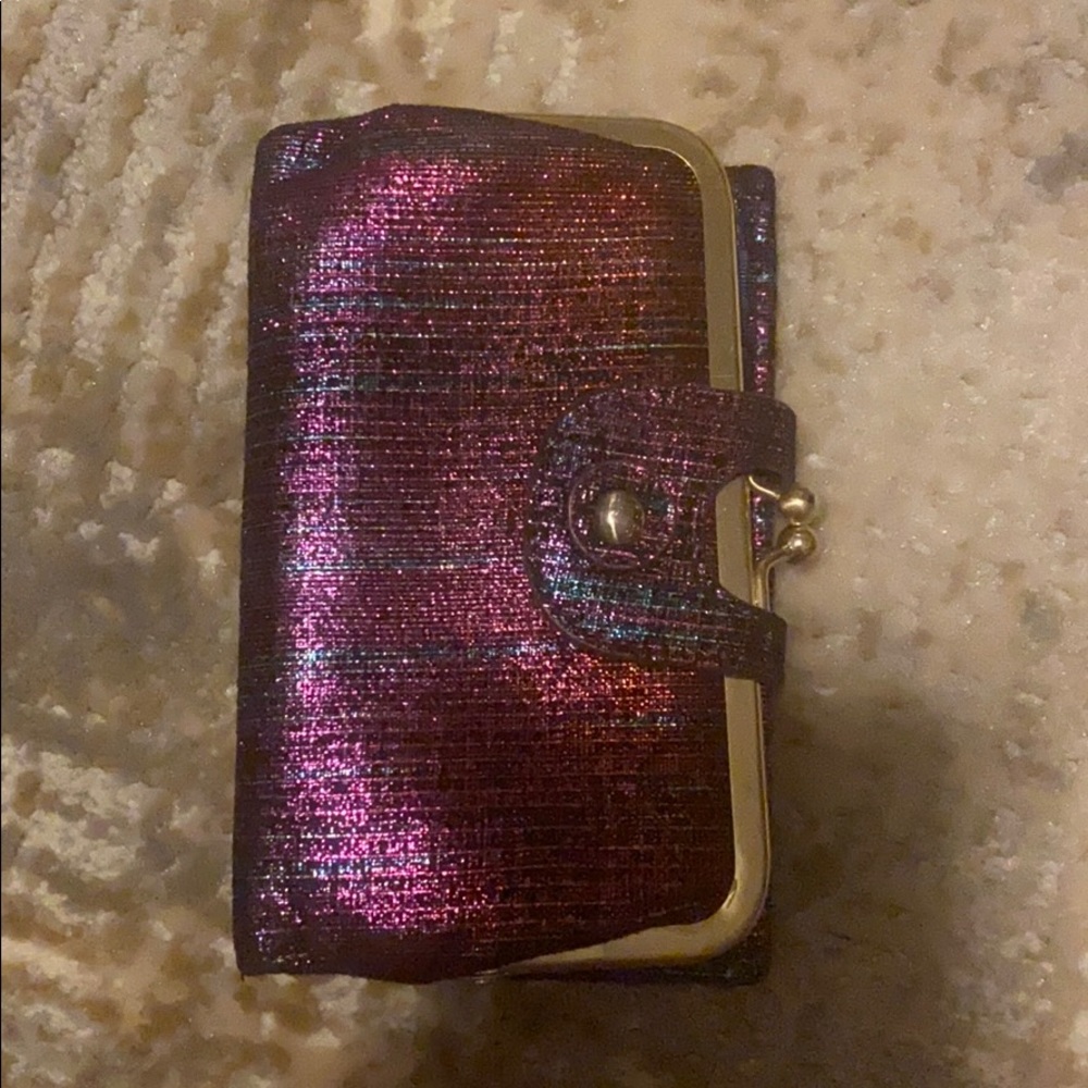 HOBO rainbow clutch